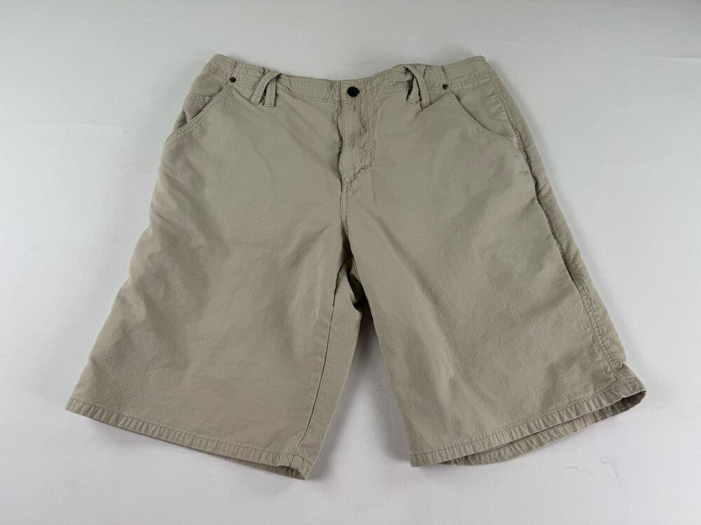 Jordan Mens Shorts Size 38 Khaki Beige Casual Chino Jumpman Logo